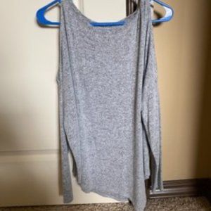 Women's Gray Lightweight Sweater